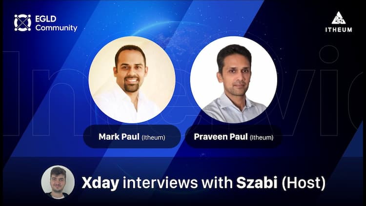 X Day Interviews - Itheum: Mark & Praveen Paul