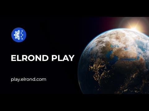 #4. Smart Contracts in minutes with the Elrond Play web IDE