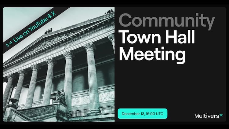 MultiversX Town Hall | December 2023